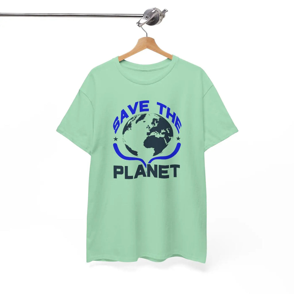 Earth Day Unisex Deluxe T Shirt - Heavy Cotton Tee - DipaliZ