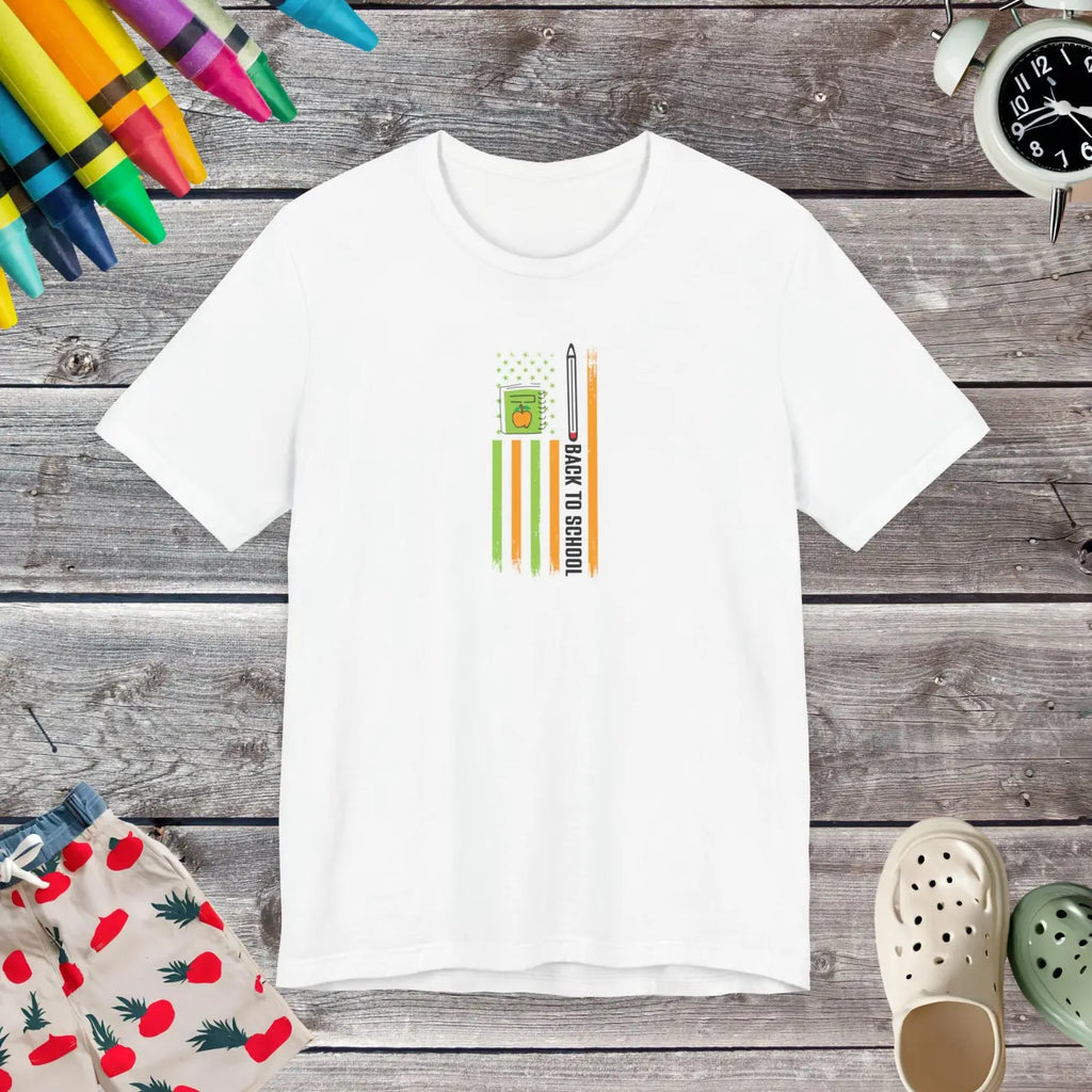 Back to School Pencils Tee - Unisex Jersey Cotton - DipaliZ