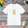 Back to School Pencils Tee - Unisex Jersey Cotton - DipaliZ
