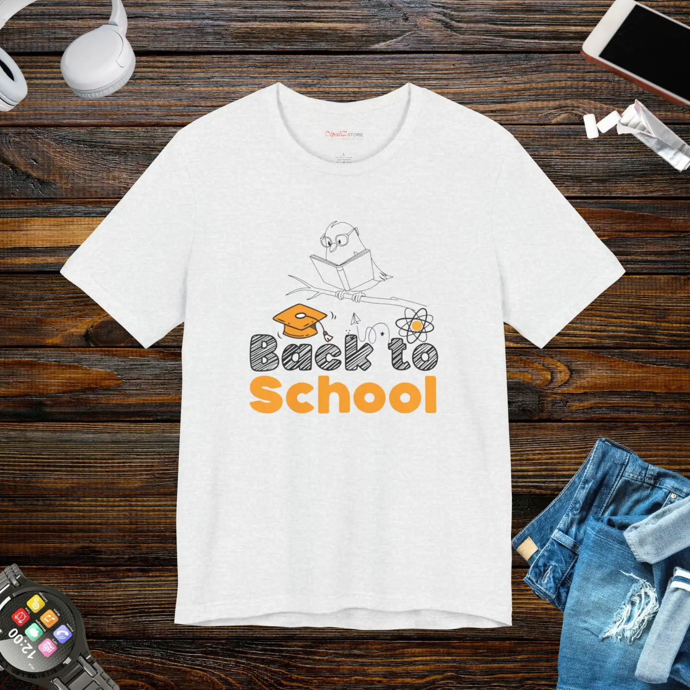 Back to School Jersey Short Sleeve T-Shirt - Unisex - DipaliZ