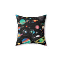 Spun Polyester Square Pillow - Comfort and Style - DipaliZ