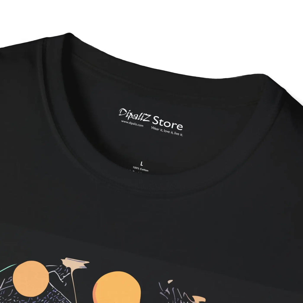 Unisex Softstyle T Shirt - Cosmic Space Design - DipaliZ