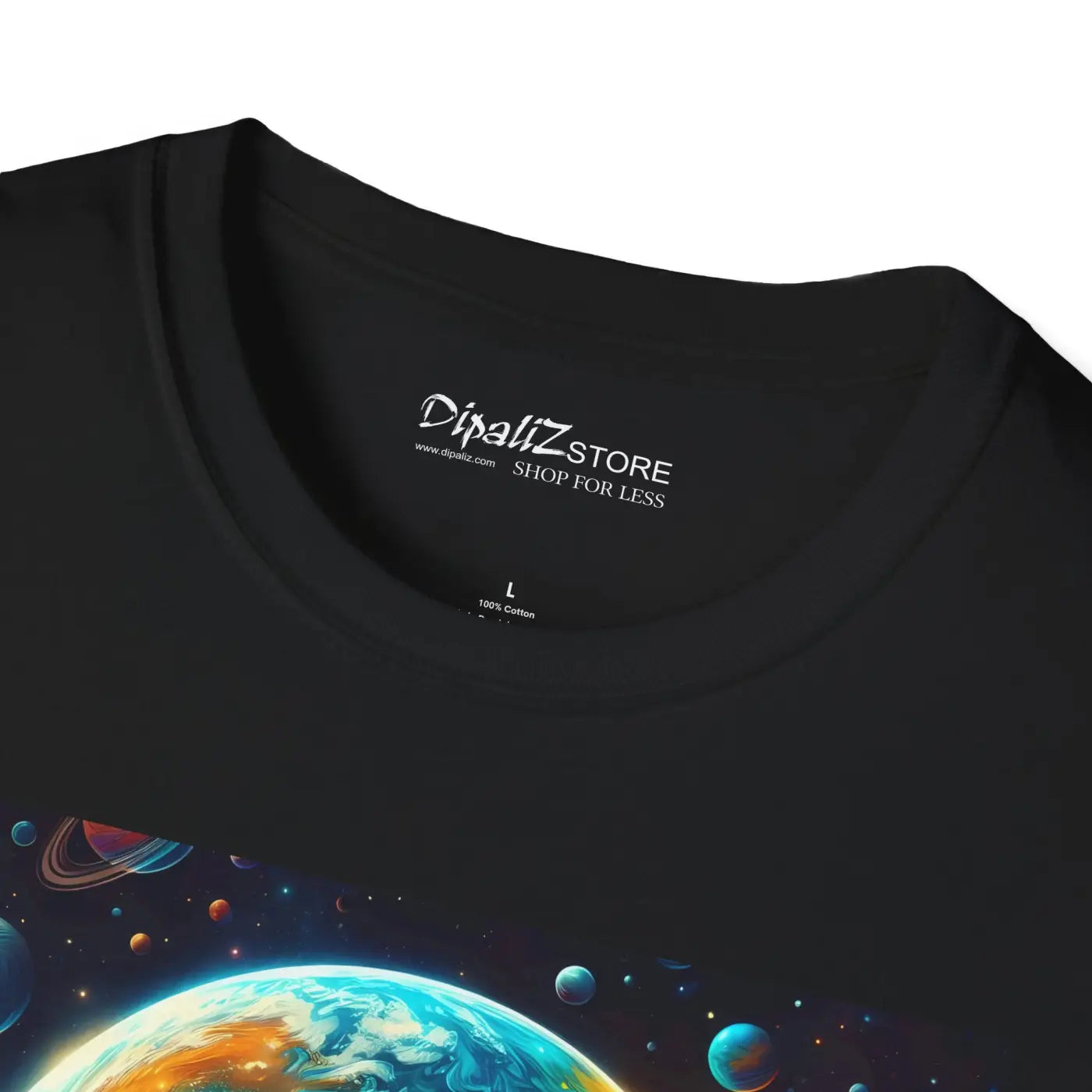 Unisex Softstyle Solar System Tee - Space Lover Shirt - DipaliZ