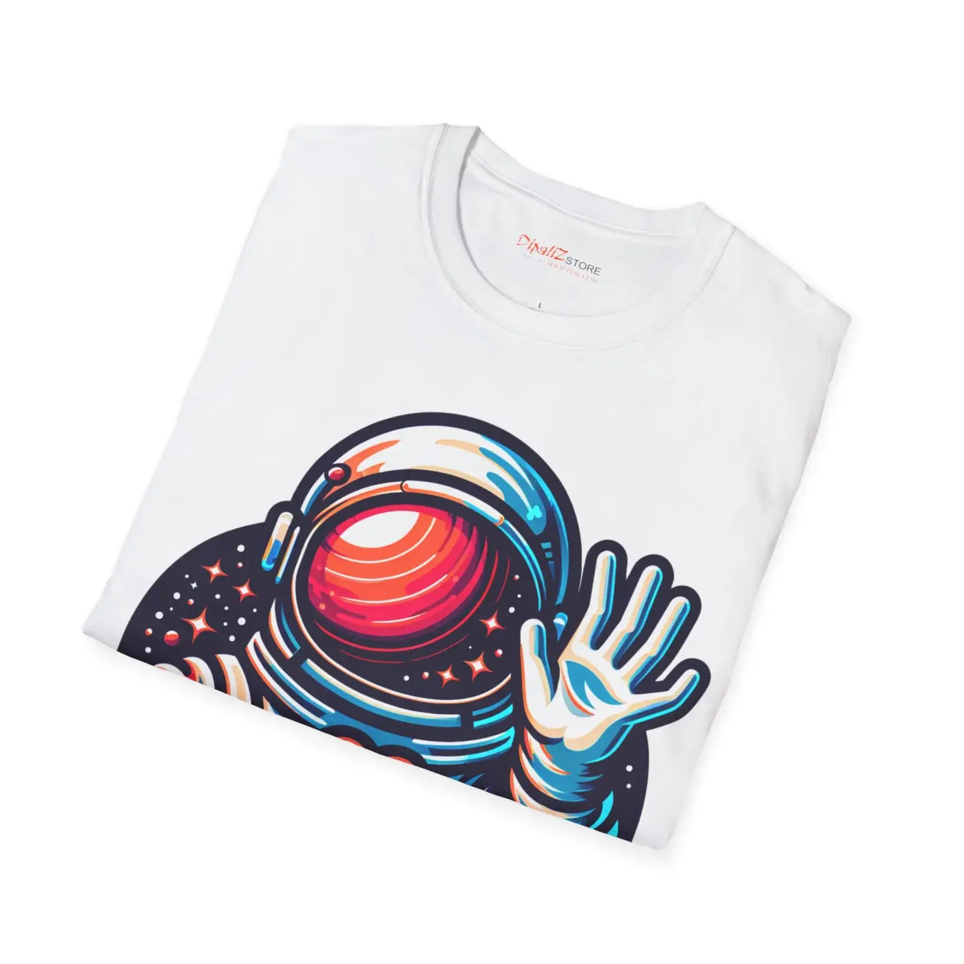 Astronaut Softstyle Tee - Heart Design Unisex - DipaliZ
