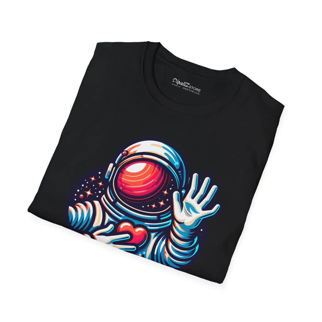 Astronaut Softstyle Tee - Heart Design Unisex - DipaliZ