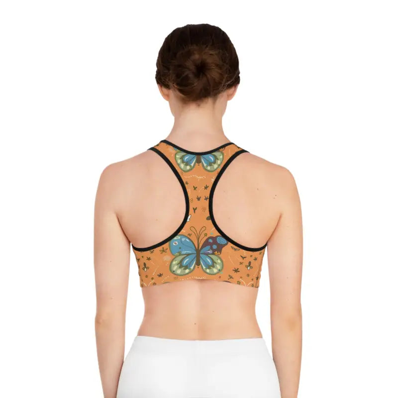 Compression Fit Sports Bra - Exceptional Support - DipaliZ