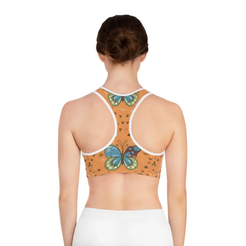 Compression Fit Sports Bra - Exceptional Support - DipaliZ