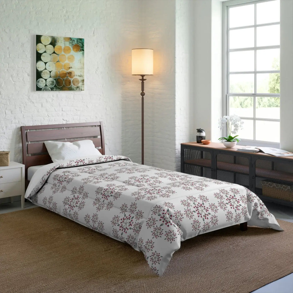 Spring Floral Quilt - Eco-Friendly Gifts for Her - DipaliZ