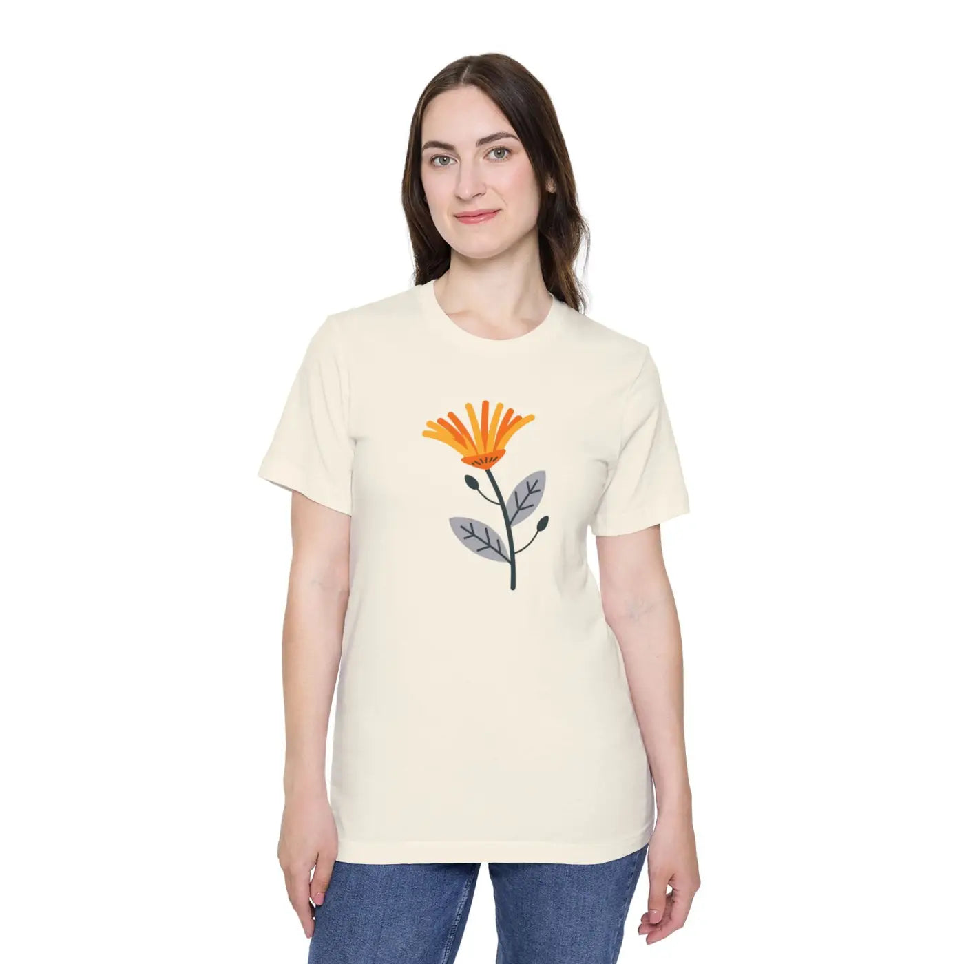 Sunflower Tee - Soft Cotton Unisex Jersey - DipaliZ