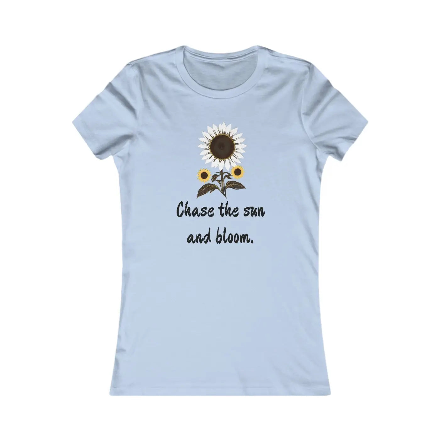Women's Favorite Tee - Sunflowers Eco-Friendly Gift - DipaliZ