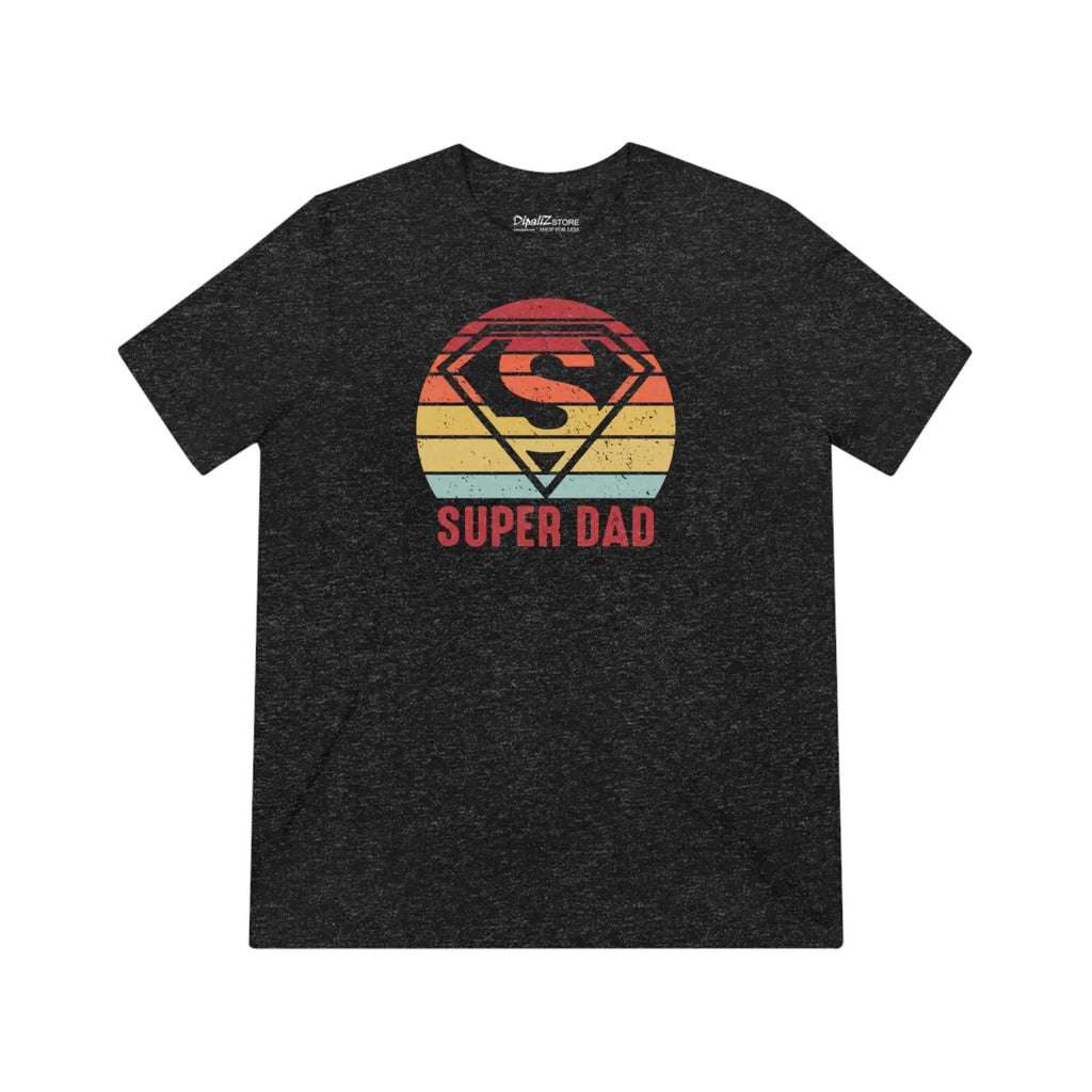 Super Dad Unisex Triblend Tee - Ultra Soft Comfort - DipaliZ