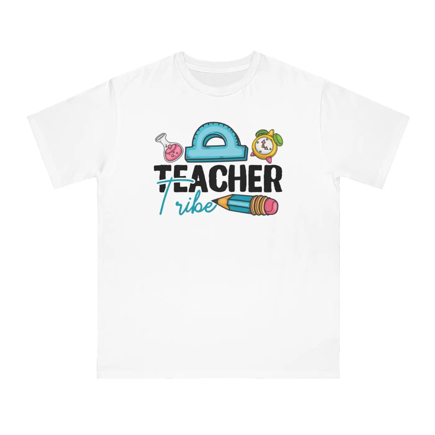 Organic Unisex Classic T Shirt - Teacher Tribe Eco Tee - DipaliZ