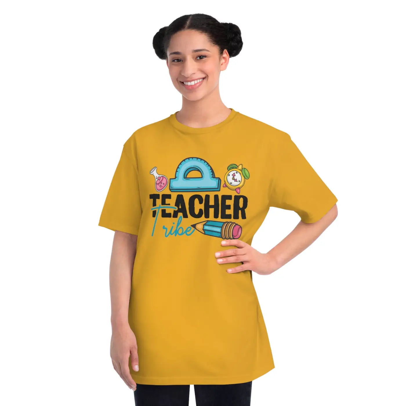 Organic Unisex Classic T Shirt - Teacher Tribe Eco Tee - DipaliZ