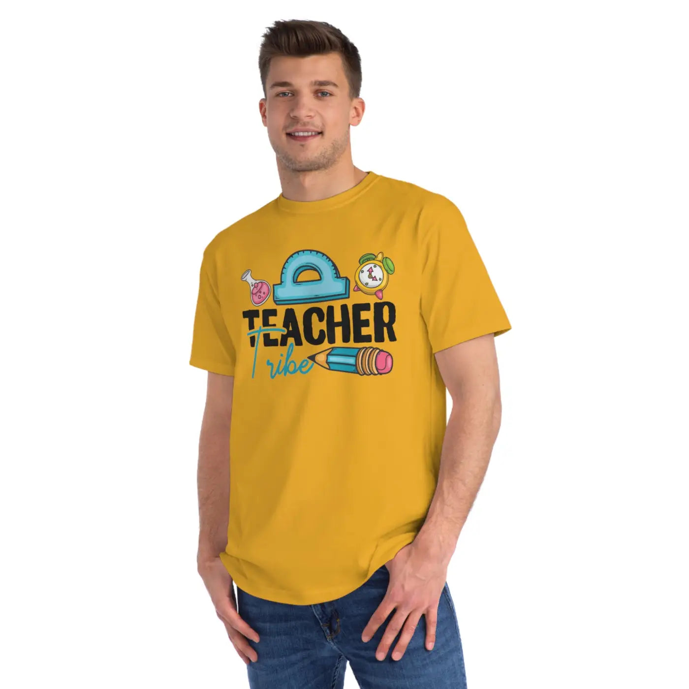 Organic Unisex Classic T Shirt - Teacher Tribe Eco Tee - DipaliZ
