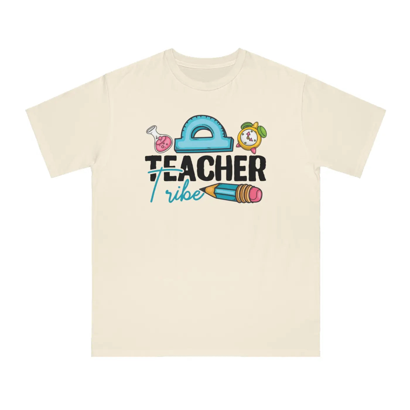 Organic Unisex Classic T Shirt - Teacher Tribe Eco Tee - DipaliZ