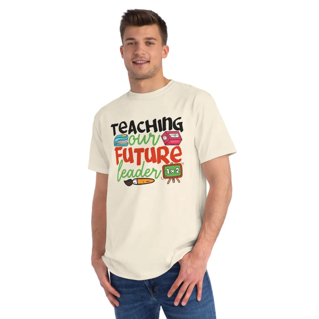 Organic Unisex Classic T Shirt - Future Leader Style - DipaliZ
