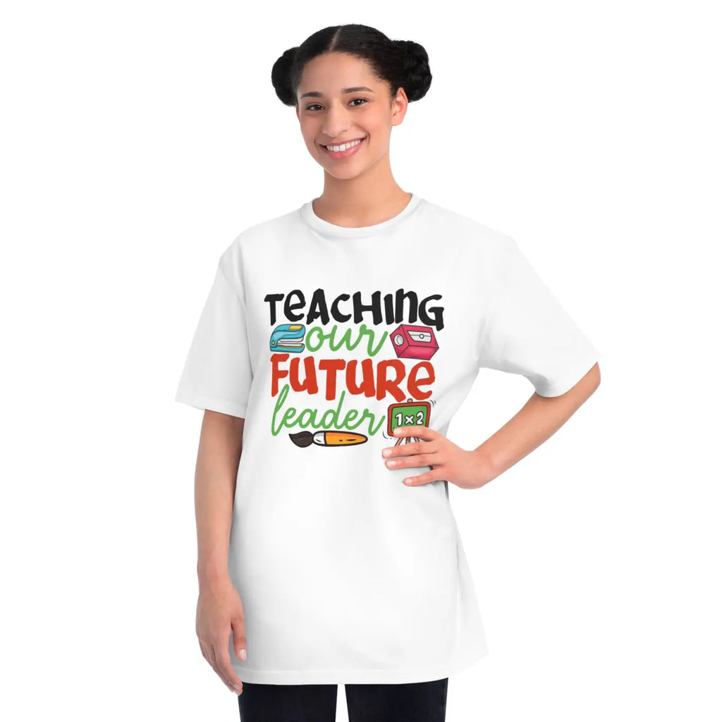 Organic Unisex Classic T Shirt - Future Leader Style - DipaliZ
