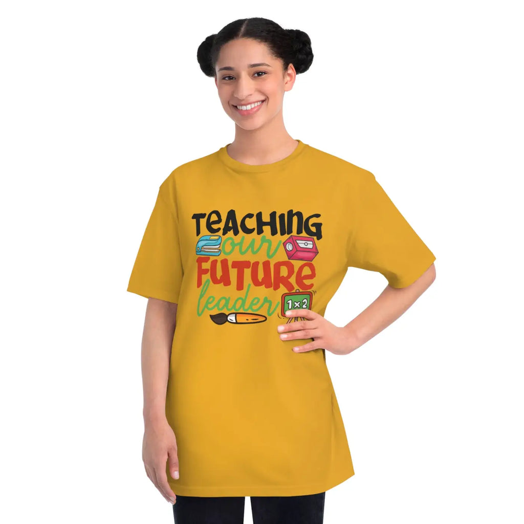 Organic Unisex Classic T Shirt - Future Leader Style - DipaliZ