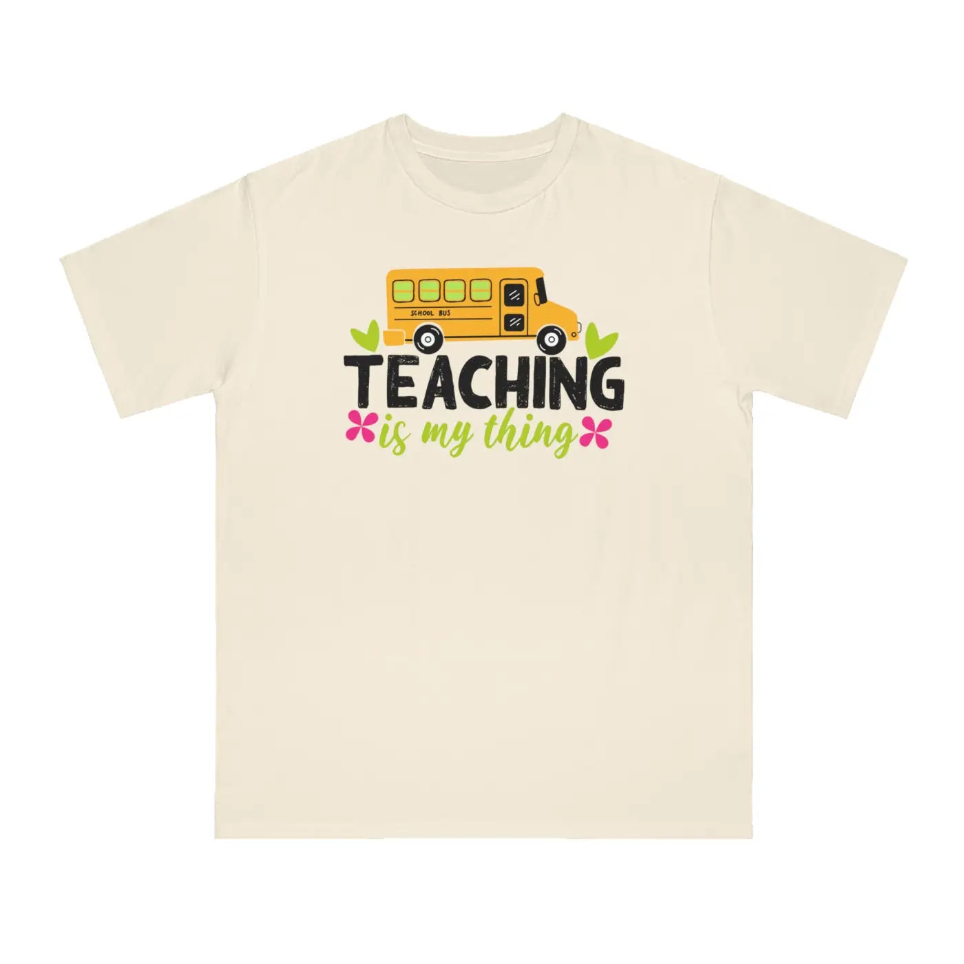 Organic Unisex Classic T Shirt - Teacher Pride Design - DipaliZ
