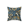 Vibrant Indian Pattern Polyester Square Pillow - Home Decor - DipaliZ