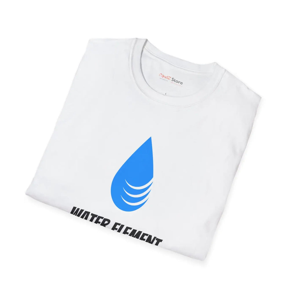 Softstyle T Shirt - Water Element Cotton Tee - DipaliZ