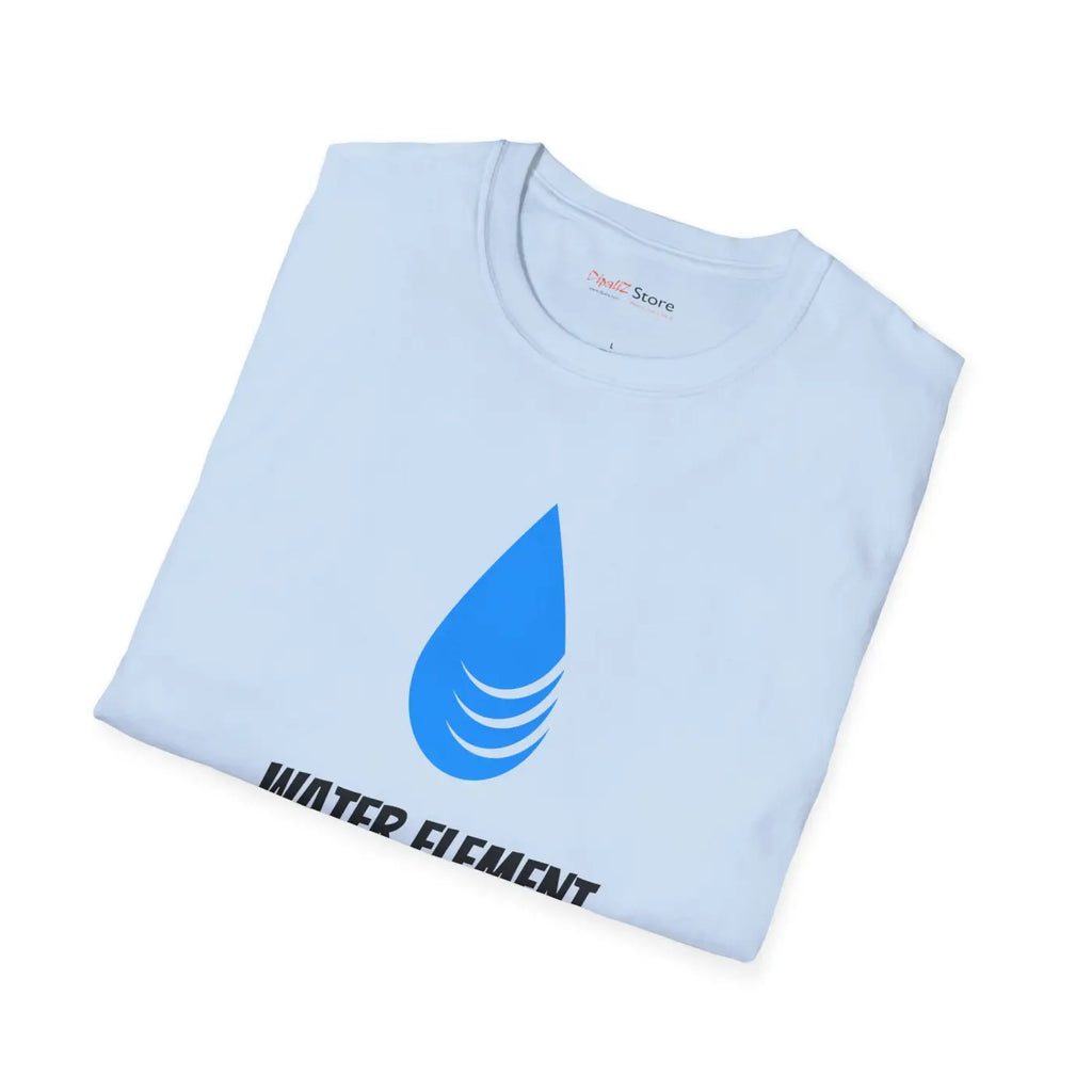 Softstyle T Shirt - Water Element Cotton Tee - DipaliZ