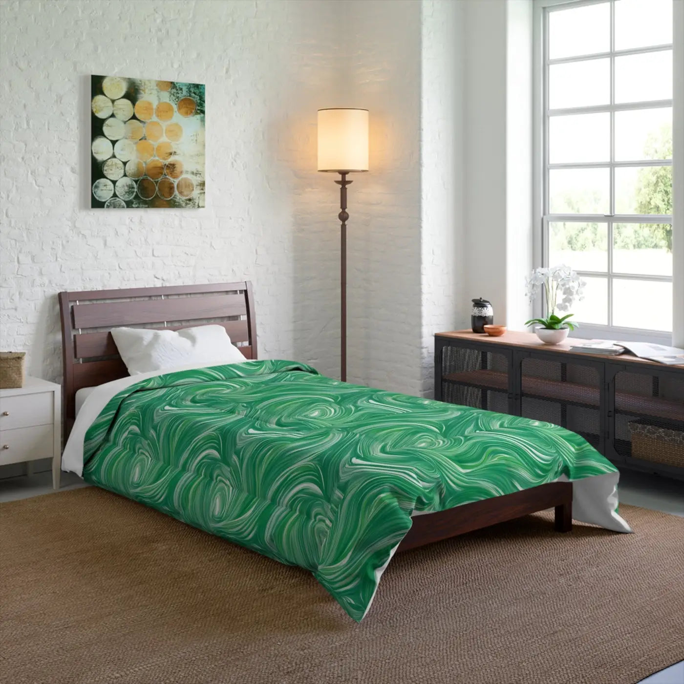 Wavy Abstract Pattern Bedding - Modern Comfort - DipaliZ
