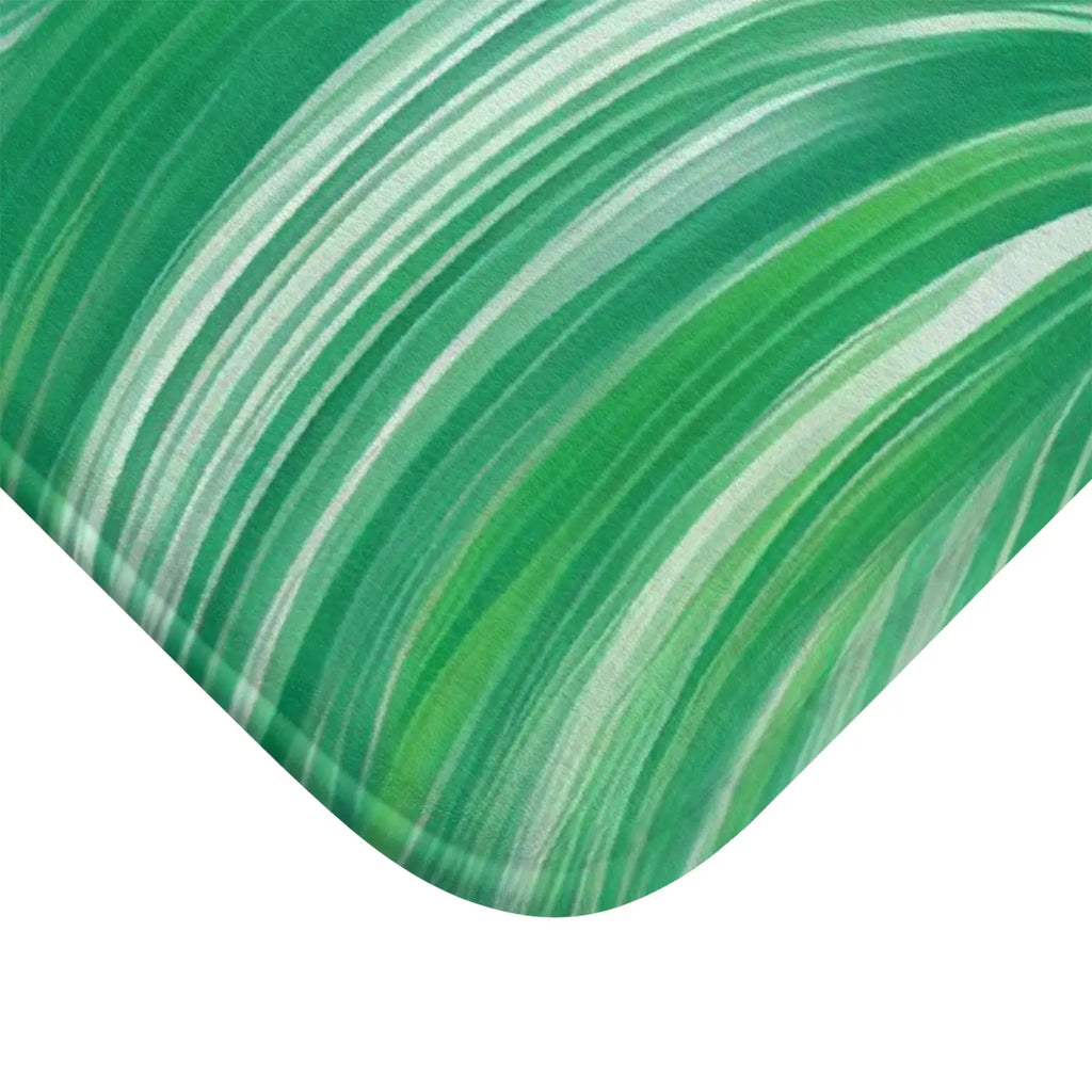 Wavy Pattern Bath Mat - Pre Constructed Soft Design - DipaliZ
