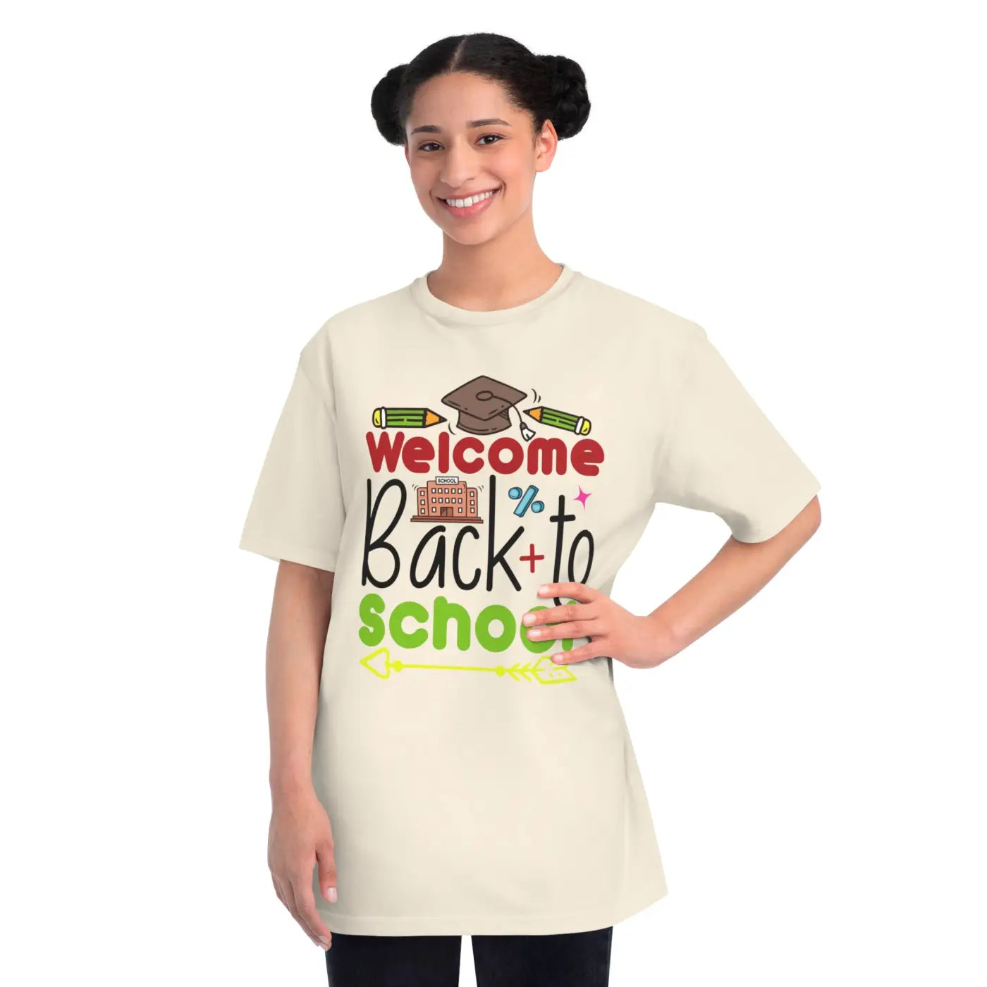 Organic Unisex Classic T Shirt - Campus Ready Comfort - DipaliZ