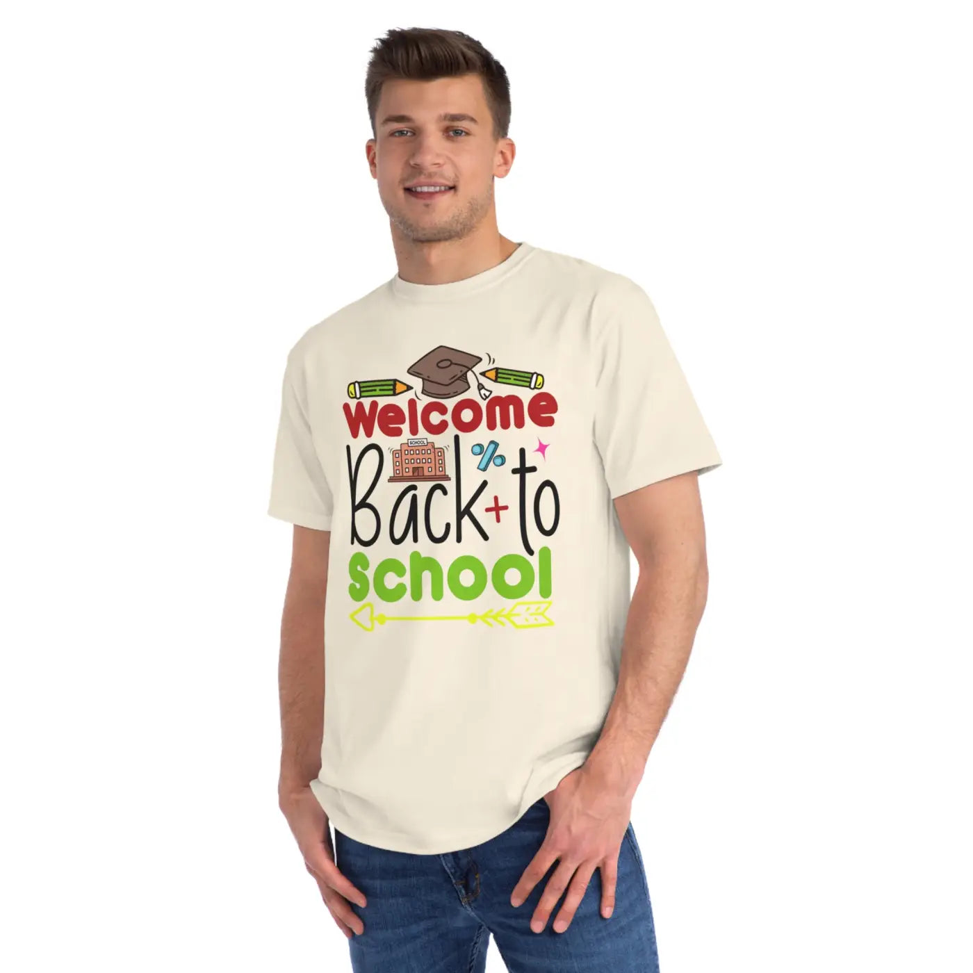 Organic Unisex Classic T Shirt - Campus Ready Comfort - DipaliZ