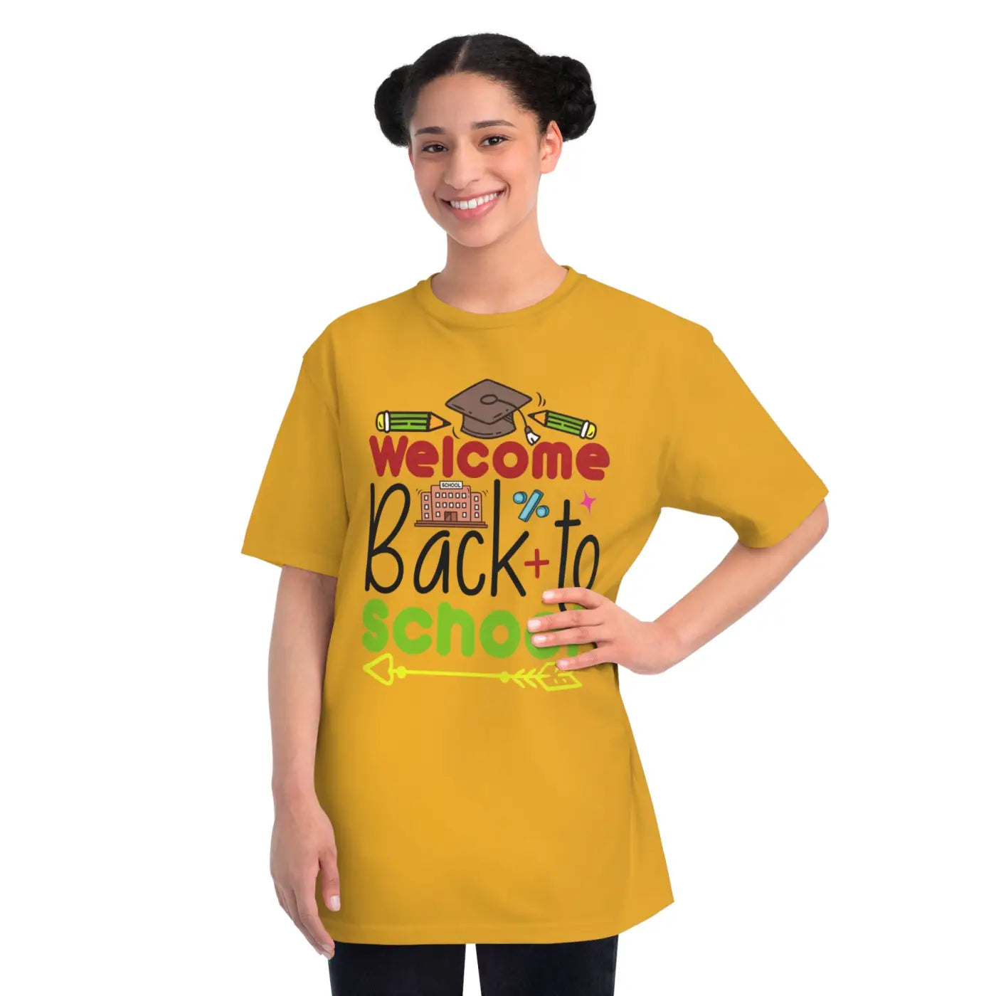 Organic Unisex Classic T Shirt - Campus Ready Comfort - DipaliZ