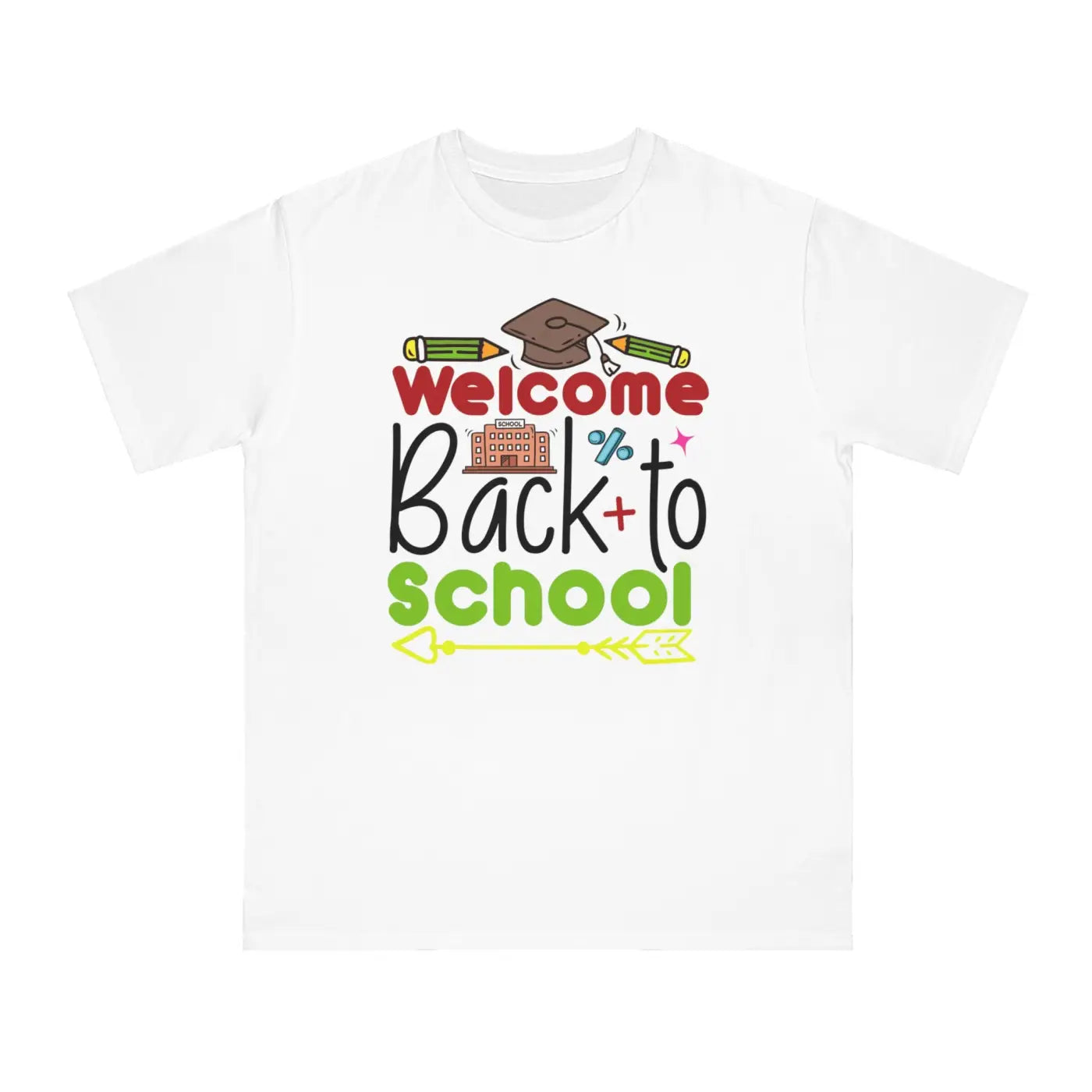 Organic Unisex Classic T Shirt - Campus Ready Comfort - DipaliZ