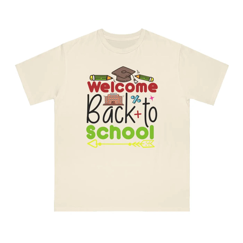 Organic Unisex Classic T Shirt - Campus Ready Comfort - DipaliZ