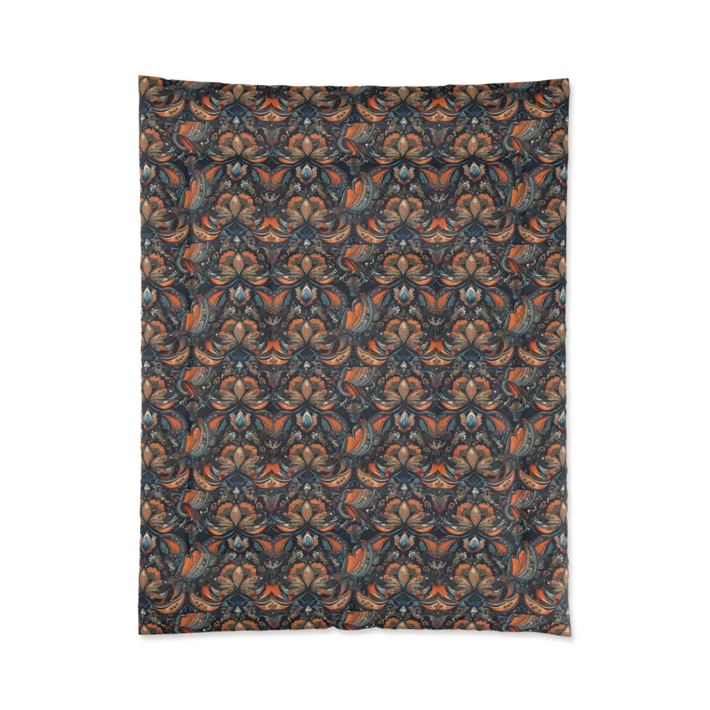 Paisley Pattern Polyester Comforter - Vibrant Bedroom Style - DipaliZ