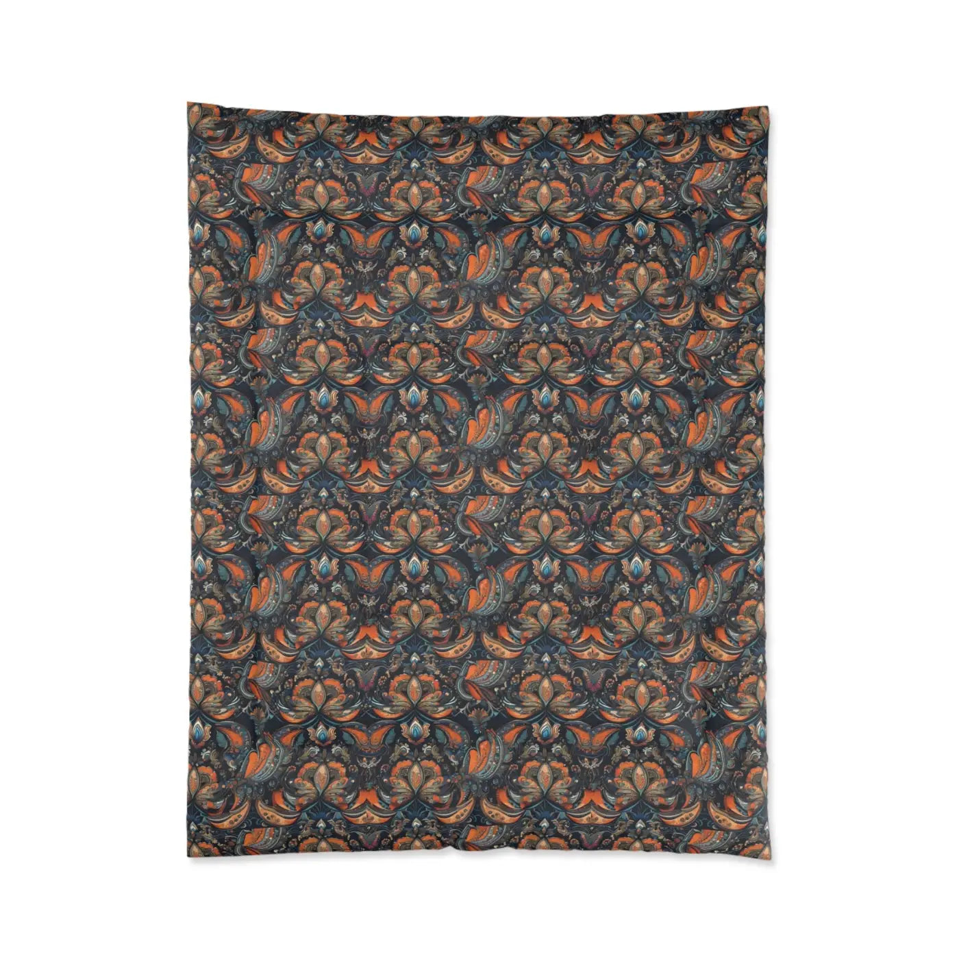 Paisley Pattern Polyester Comforter - Vibrant Bedroom Style - DipaliZ