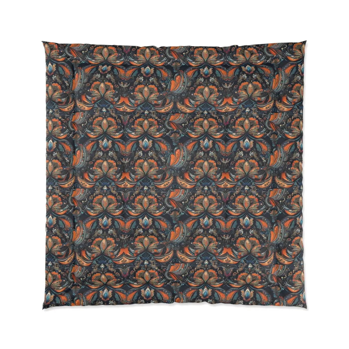 Paisley Pattern Polyester Comforter - Vibrant Bedroom Style - DipaliZ