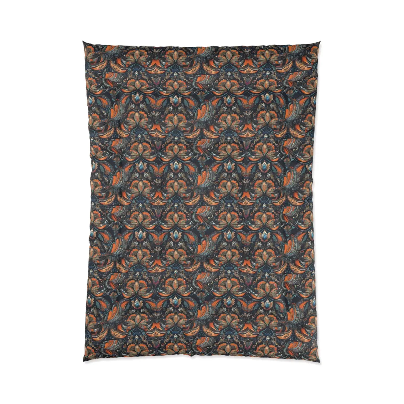 Paisley Pattern Polyester Comforter - Vibrant Bedroom Style - DipaliZ