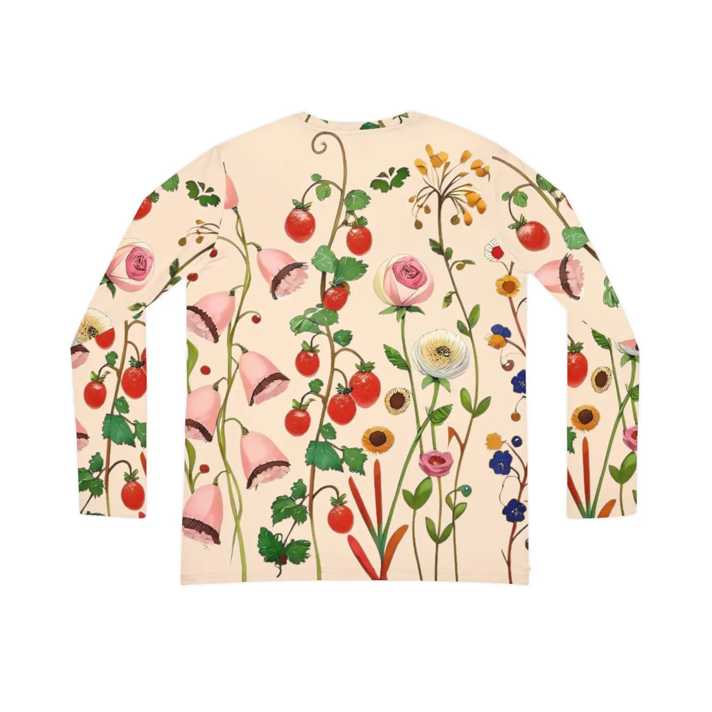 Wild Flowers Long Sleeve Tee - Nature Inspired - DipaliZ