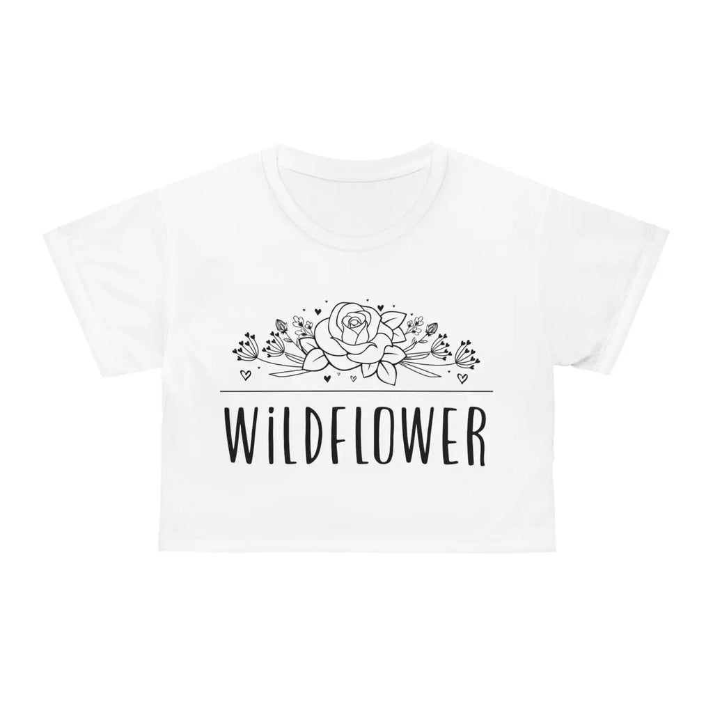 Wildflower AOP Crop Tee - Everyday Style Adventure - DipaliZ