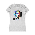 Women's Favorite Tee - Paint Illustration Design - DipaliZ