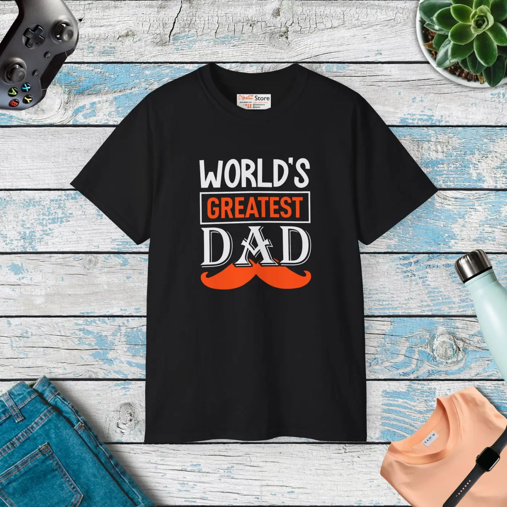 World's Greatest Dad Tee - Ultra Cotton Father's Day - DipaliZ