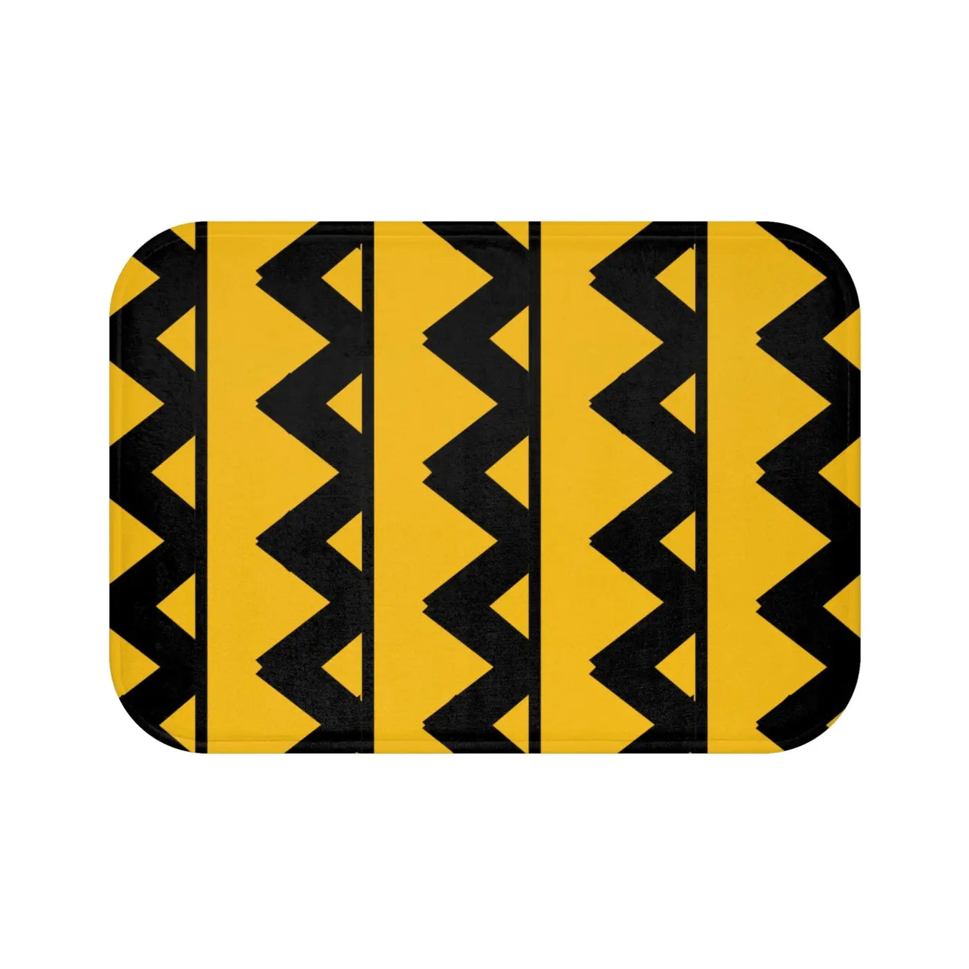 Bath Mat - Zigzag Pattern Eco-Friendly Home Accent - DipaliZ