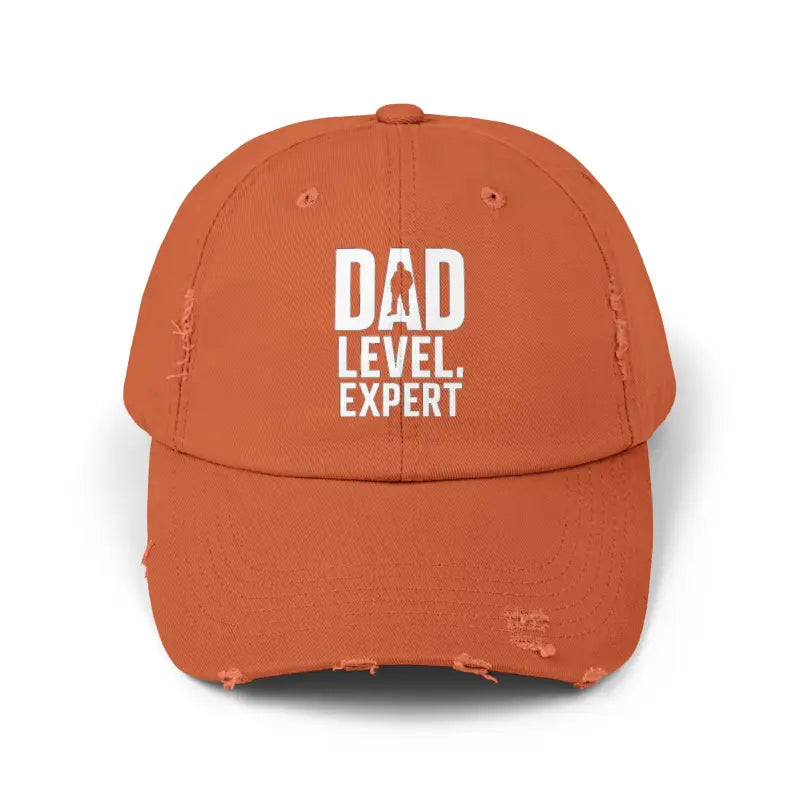 Distressed Hats - Dad Level Expert Hat for Father's Day - DipaliZ