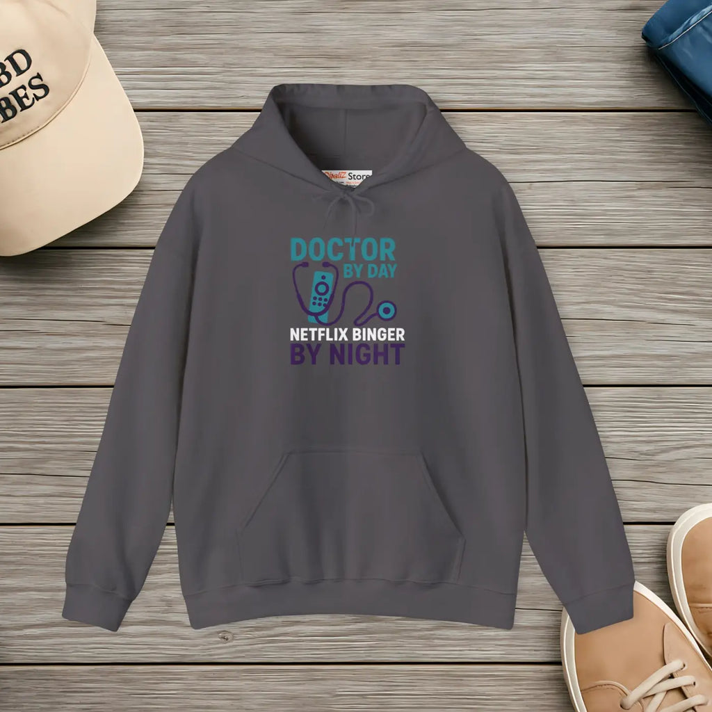 CloudSoft Night Hooded Sweatshirt - Cozy Warmth - DipaliZ