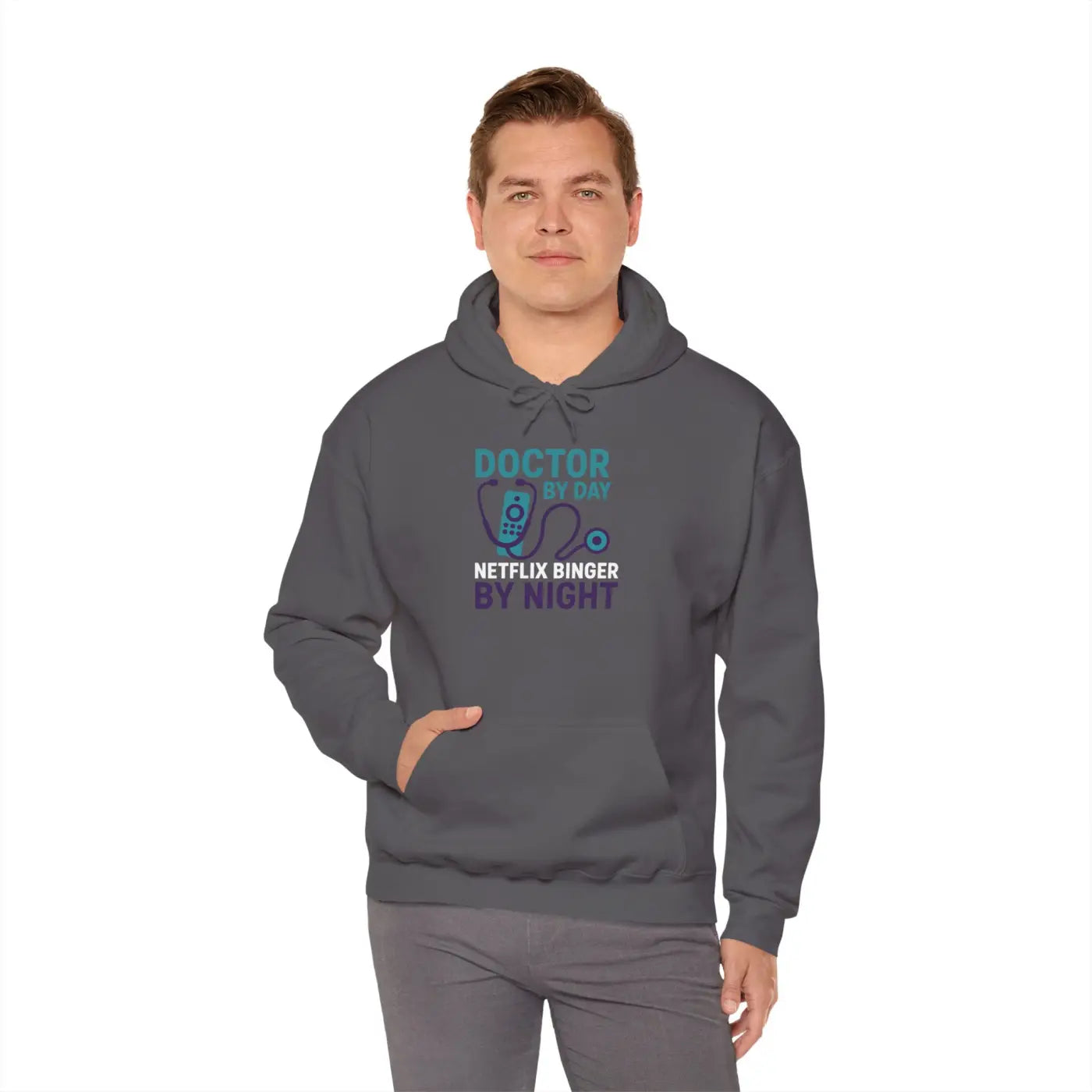 CloudSoft Night Hooded Sweatshirt - Cozy Warmth - DipaliZ