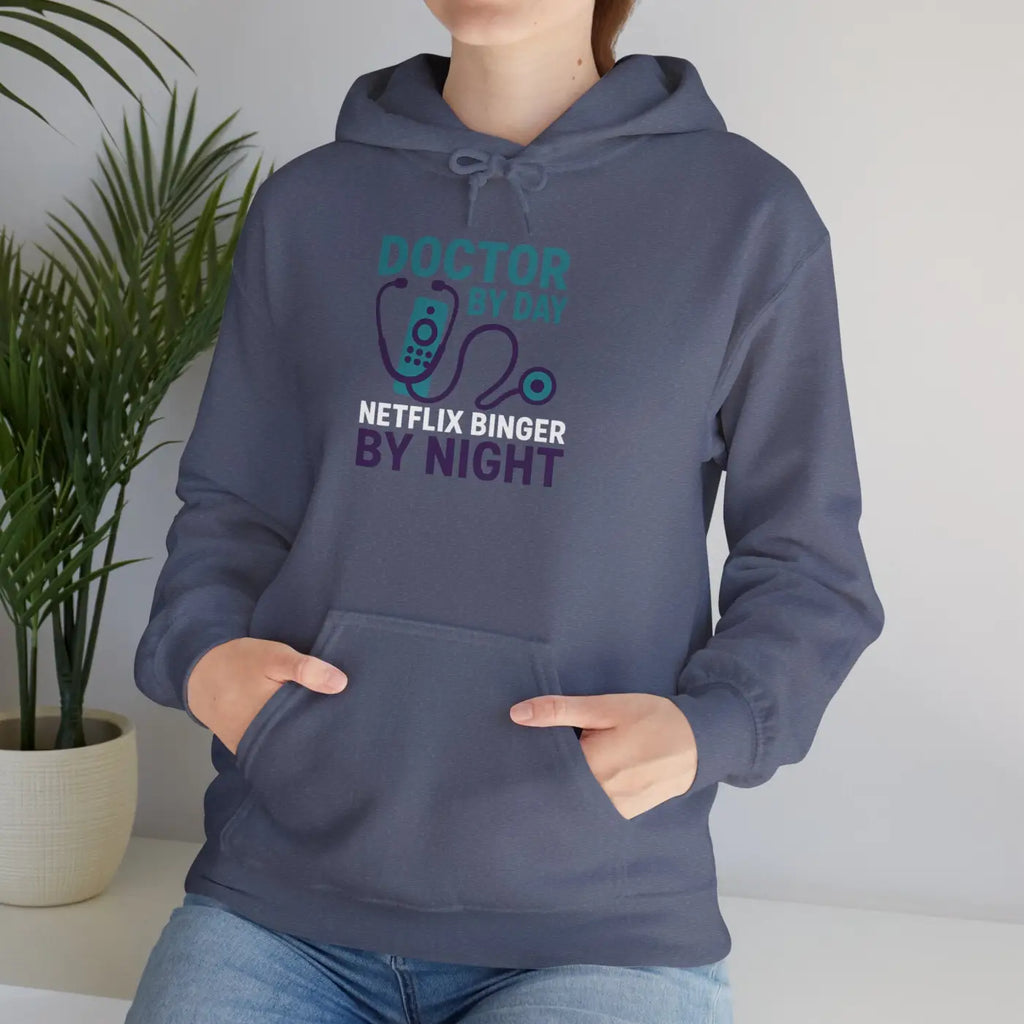 CloudSoft Night Hooded Sweatshirt - Cozy Warmth - DipaliZ
