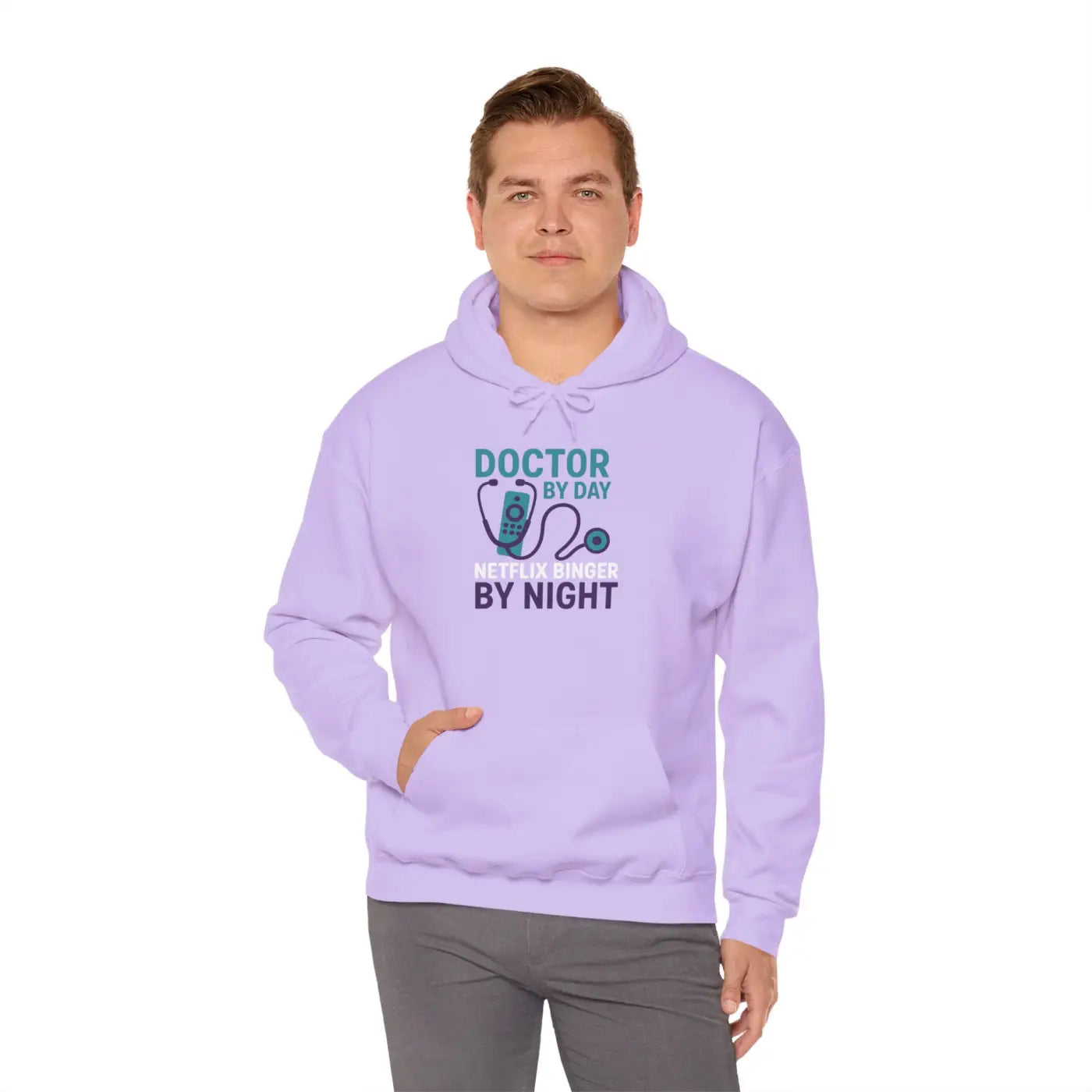 CloudSoft Night Hooded Sweatshirt - Cozy Warmth - DipaliZ
