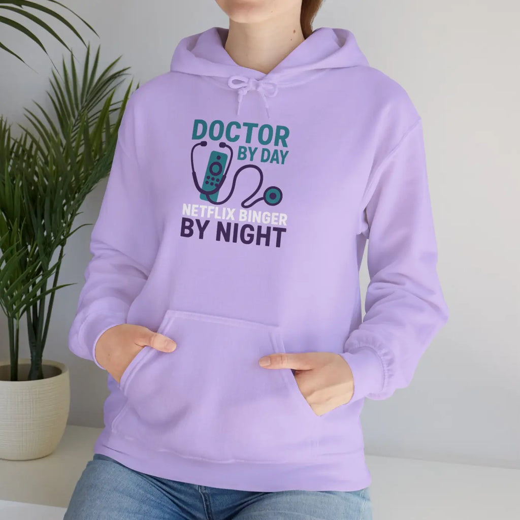 CloudSoft Night Hooded Sweatshirt - Cozy Warmth - DipaliZ