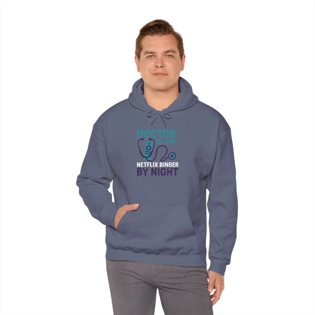 CloudSoft Night Hooded Sweatshirt - Cozy Warmth - DipaliZ