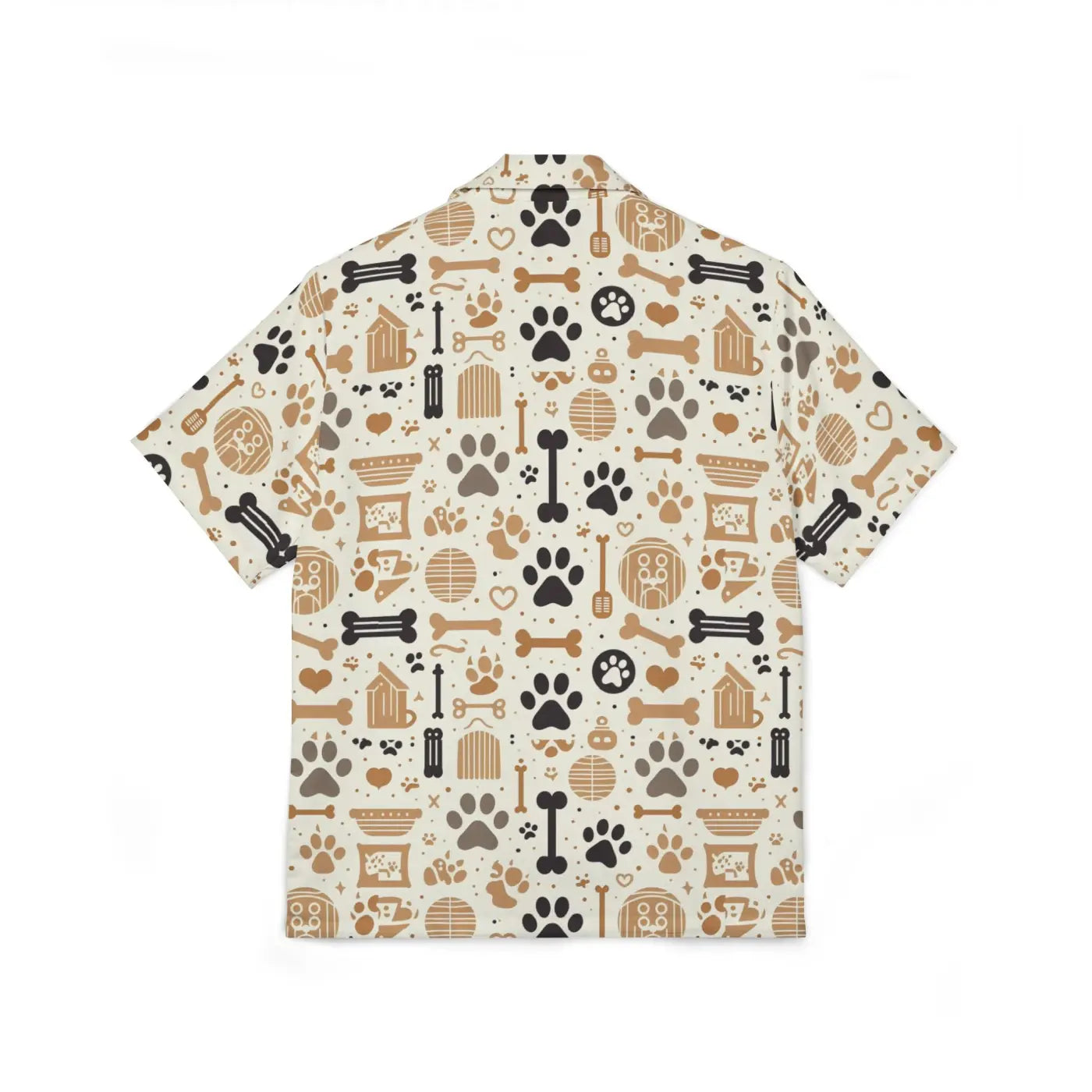 Dog Lover's Hawaiian Camp Shirt - Bold Summer Style - DipaliZ